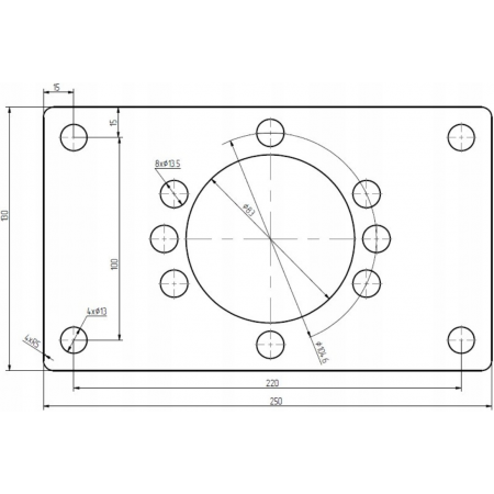 SILNIK HYDRAULICZNY GRUPA 3 BMS 80cm3 810 obr + MOCOWANIE + TULEJA